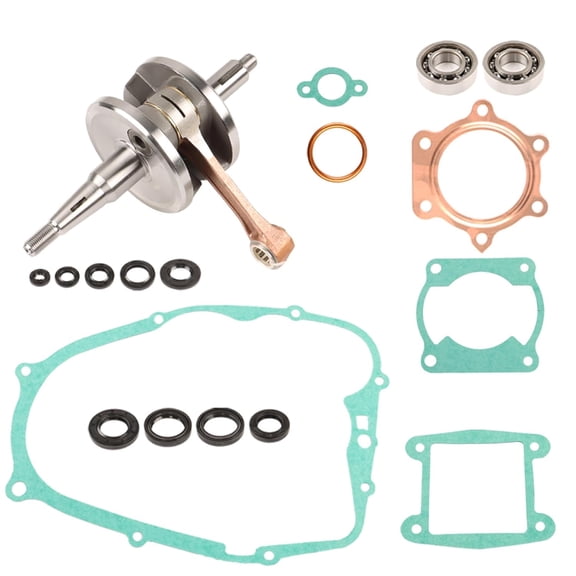 OTTULUR Piston Gasket Bottom End Gasket Kit Replacement for Yamaha Blaster 200 YFS200 1988-2006 37F-11400-00-00 93306-30556-00