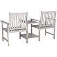 thumbnail image 4 of Safavieh Brea Indoor/Outdoor Modern Twin Seat Bench, 4 of 6