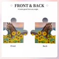 thumbnail image 2 of Wukai Horse Sunflowers Print Elegant Acrylic Gift Decorations Perfect for Weddings, Birthdays, Anniversaries, and Home Decor, 2 of 6