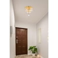 thumbnail image 4 of Elegant Lighting Tranquil 8" 2 Light Royal Crystal Flush Mount, 4 of 9