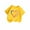 Yellow, variant on Qingpeng Toddler Boys Girl's T-Shirts Cute Love Heart T Shirts Casual Short Sleeve Tee