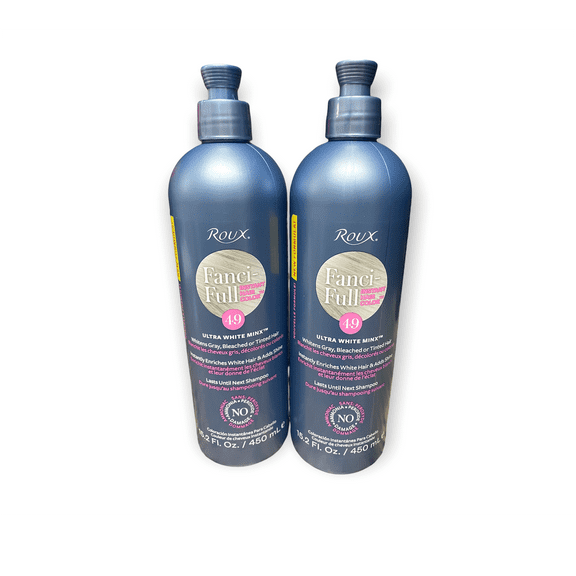Roux Fanci-Full Rinse #49 Ultra White Minx 15.2 Ounce (2 Pack)