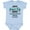 AE-Light Blue, variant on Happy Father's Day Best Ever Boys or Girls Baby Bodysuit