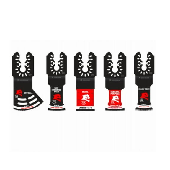 Diablo Oscillating Tool Blade Set, General Purpose, 5-Pc.