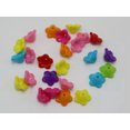 thumbnail image 3 of U8MO Craft DIY Mixed Bright Color Acrylic Bell Trumpet Flower Beads Cap Jewelry-6# 50Pcs 22mm, 3 of 9