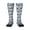 1 Black, variant on Police Car Pattern Women’s Knee High Crew Socks,Trouser Socks Comfortable, Breathable, Moisture-Wicking and Soft