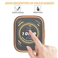 thumbnail image 3 of WUWOCJ 2-Pack Soft TPU Case Compatible with Amazfit Bip 5 Smart Watch,All-Around Protective Case Cover Bumper Frame (Rose Gold/Clear), 3 of 5