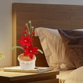 thumbnail image 1 of Handmade Home Decoration Yarn Weaving Simulated Flower Desktop Bonsai, 1 of 6