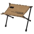 thumbnail image 3 of Taburete plegable con reposapiés, taburete para mochileros, silla de picnic, taburete para acampar, taburete de pesca para senderismo, actividades al Caqui, 3 of 8
