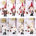 thumbnail image 2 of Crowdstage Christmas Figure Standing Plush Santa Claus with Kerosene Lamp Home Decor Ornaments Holiday Decorations, 2 of 10