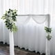 thumbnail image 3 of 2 piezas de flores decorativas de flores artificiales Swag para la de la del cenador, 3 of 9