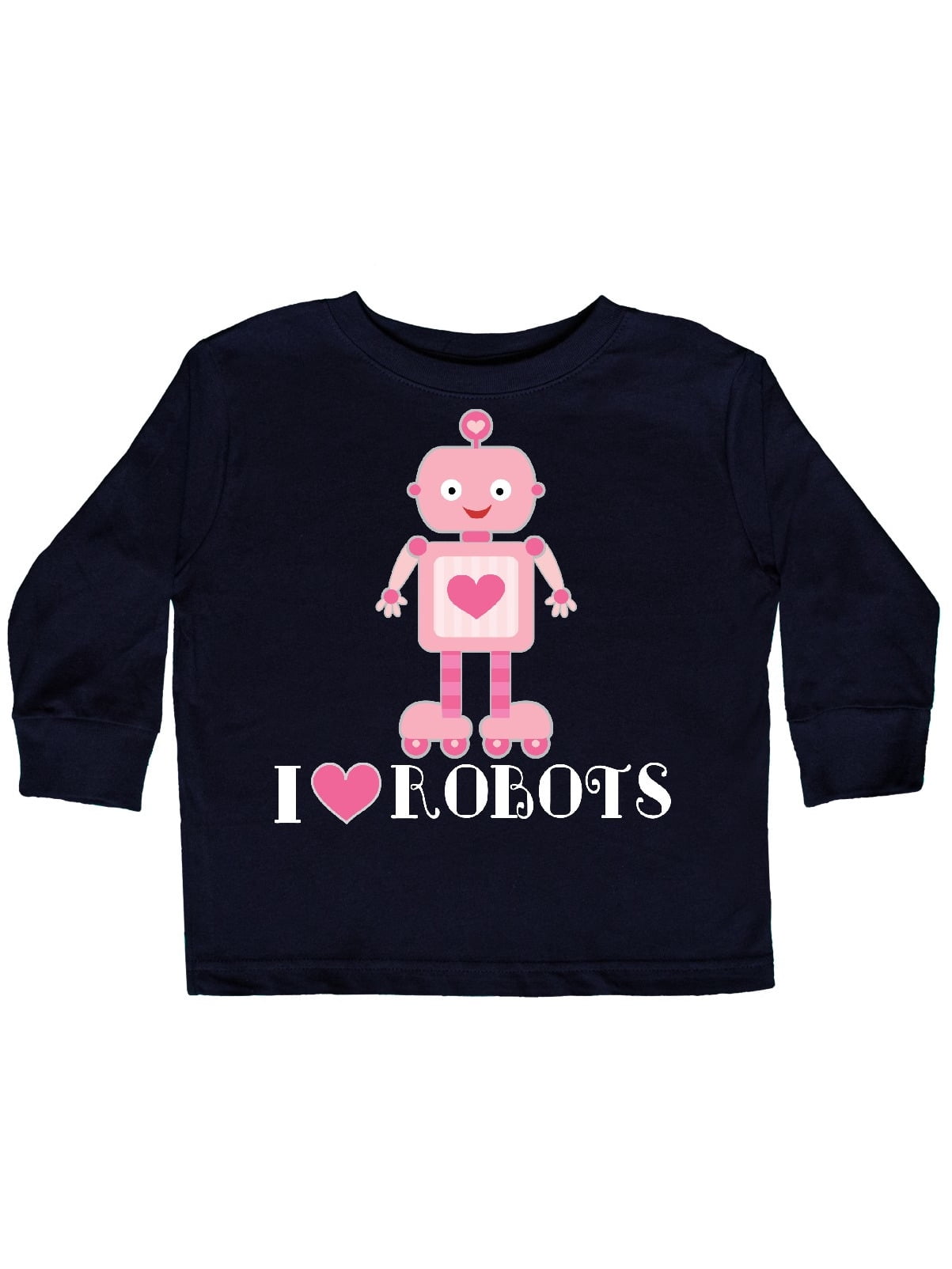 inktastic I Love Robotics Gift Toddler Long Sleeve T-Shirt