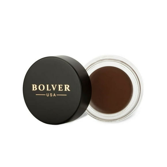 BOLVER Eyebrow – Middle Coffee – Waterproof Volumizing Eyebrow Gel-Cream, Long Lasting Tinted Conditioning Formula. 0.14 Oz (4g) (Middle Coffee)