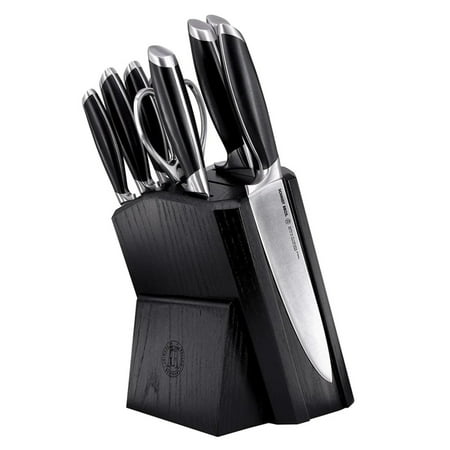Schmidt Brothers Cutlery Bonded Steel  10-Piece Knife Block Set
