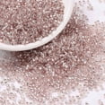 thumbnail image 1 of Cylinder Seed Beads Silver Lined Round Hole Uniform Size Misty Rose 2x1.5mm Hole: 0.8mm about 888pcs/10g, 1 of 4