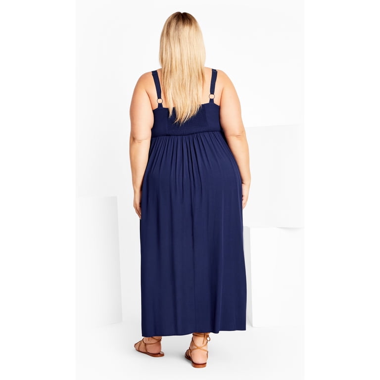 Avenue Women's Plus Size Evie Maxi Dress - Walmart.com