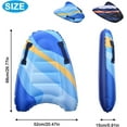 thumbnail image 2 of Inflatable Water Slide Bodyboard for Kids & Adults, Summer Slip Slide Pool Toy for Backyard, Lawn, Outdoor Parties,Yellow, 2 of 5