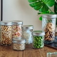 thumbnail image 3 of EeaseCA 5 Pcs 350ml Sacs de Rangement Réutilisables en Plastique Épais Transparent pour Maison, 3 of 7