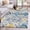 Multi, variant on 3'x5' Area Rugs, Vintage Ethnic Indoor Outdoor Area Rug for Living Room Bedroom, Morocco Boho Farmhouse Abstract Texture Washable Bathroom Rugs Kitchen Floor Carpet Mats Home Decor Aesthetic