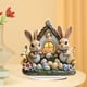 thumbnail image 5 of Adorno de escritorio para fiesta de Pascua con dos lindos conejos de Alecs, resistente al agua y duradero., 5 of 6