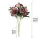 thumbnail image 3 of Ramo de flores artificiales para el centro de mesa y la decoración de jarrones de la casa de bodas, 3 of 6