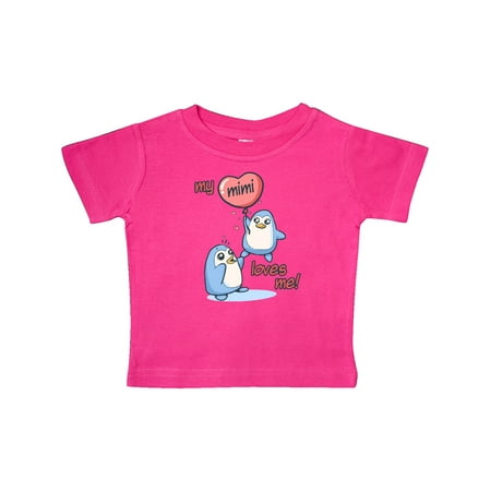 

Inktastic My Mimi Loves Me Gift Baby Boy or Baby Girl T-Shirt