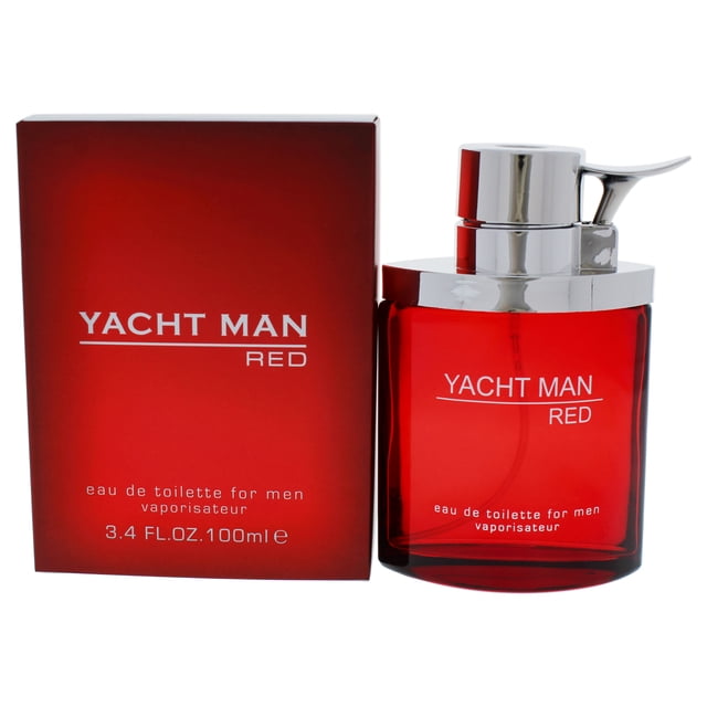 Perfume EDT Spray Myrurgia Yacht Man Red EDT Spray Caballero 3.4 oz