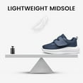 thumbnail image 5 of YHOON Boys Girls Shoes Slip on Lightweight Running Tennis Sneakers Walking School Kids Shoes Navy Blue Little Kid Size 12, 5 of 8