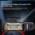 thumbnail image 4 of Rbaofujie Car Dash Cam Dash Cam Front and Inside 1080p Dash Camera for Cars Ir Night Vision Car Camera,Loop Recording,Motion Detection,Hdr Car Dash Cam Front and Back, 4 of 9