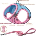 thumbnail image 5 of Arnés para perros, chaleco, collar para el pecho y gatos, cuerda ajustable, malla transpirable, ropa para perros, para caminar al aire libre, suministros para mascotas pequeñas y medianas, 5 of 5
