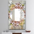 thumbnail image 4 of DESIGN ART Designart 'Garland Sweet 29' Printed Traditional Large Mirror 27.5in.x39.5in., 4 of 5
