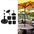 thumbnail image 4 of 6Pc Parasol Base Stand Umbrella Holder Adaptor Tube Bolt Fixing Mount Accessorie, 4 of 9