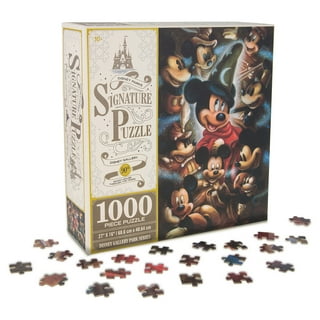 Disney Walt Disney World 50th Anniversary Puzzle 1000 Pieces Mickey Castle  New 