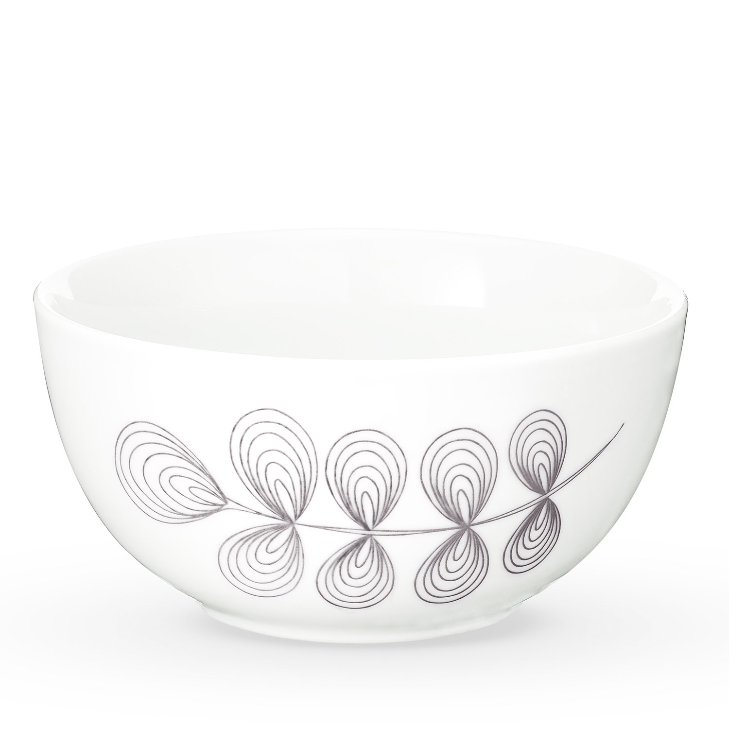 April Floral Collection Taupe 12-Piece Porcelain Dinnerware Set, Walmart Exclusive - image 4 of 5