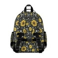 thumbnail image 3 of Autumn Sunflower Backpack - Durable Construction for Heavy Books, 3 of 5