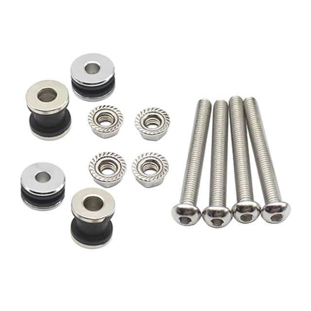 Kits de hardware de acoplamiento duraderos de hardware de montaje de respaldo Sissy Bar para 883 XL883 2004-2017, fácil instalación Nuevo