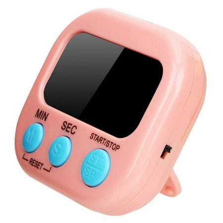 

VEAREAR Kitchen Timer LCD Display Home Kitchen Timer Square Baking Cooking Count Alarm Sleep Stopwatch