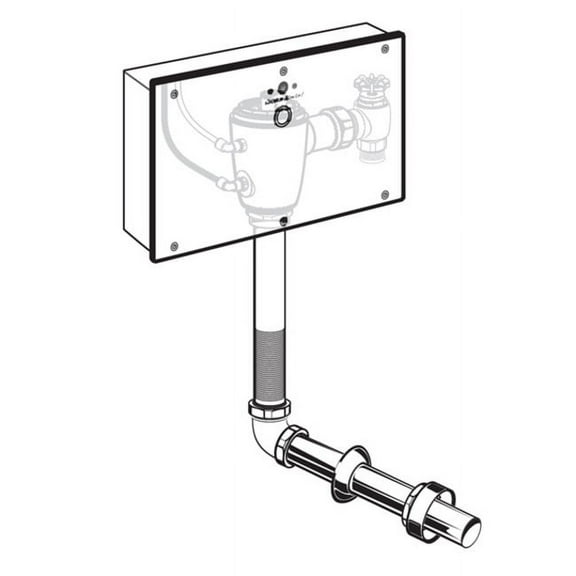 American Standard Exposed,Top Spud,Automatic Flush Valve