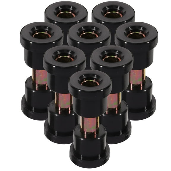 Hytrove Golf Cart Parts 8Pcs Black Rubber Spring Bushings Replacement
