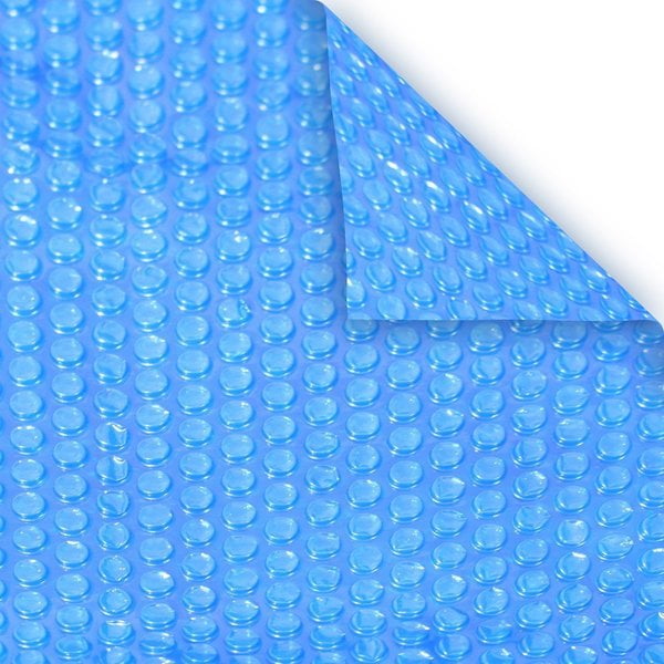 12x24 Ft Rectangle Blue Swimming Pool Solar Cover Heating Tarp Blanket