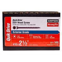 SIMPSON WOOD SCREW DECK NO10 X