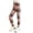 pants 58#Yellow, variant on WAYUTE Girls Stretch Printed Leggings Milk Silk Soft Pants Thin Long Tights with Leopard Star Pattern Casual School Wear