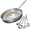 Without lid, variant on Titanium Pan for Cooking - 12.6 in Pro Frying Pan with Lid, Upgrade Non-stick Pure Titanium Cookware, Scratch-Resistant, Even Heat, All Stovetops, Lifetime Use (Without lid, 11 in)