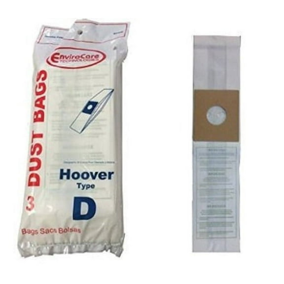 Replacement Part For Hoover Dial A Matic Upright Vacuum Cleaner Type D Paper Bags 3 Pk # 823SW