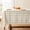 Beige Plaid, variant on Outdoor Checkered Tablecloth, Linen Cotton Gingham Table Cloths for 6 Foot Rectangle Tables with Tassel, Heavy Duty Wrinkle Free Plaid Table Cover for Picnic Camping - 55 x 84 Inch,