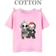 thumbnail image 3 of Camiseta de algodón de Disney Stitch y Mickey Mouse para niños, camisetas para niños, camisetas casuales de cuello redondo de moda de verano 2024, 3 of 5