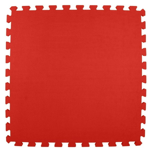 Greatmats Foam Kids and Gym Mats Premium 5/8 in. x 2x2 Ft. 15 Pack (Red)