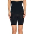 thumbnail image 2 of SPANX Women's Oncore High-Waisted Mid-Thigh Short Very Black Large, 2 of 10