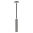 thumbnail image 5 of 46751-90 Livex Lighting Ardmore - 1 Light Pendant in Mid Century Modern Style - 5.13 Inches wide by 16.5 Inches high-Shiny Light Gray Finish, 5 of 8