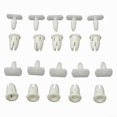 thumbnail image 2 of 10set Side Skirt Door Sill Card Panel Overlay Repair Trim Clips For Mercedes, 2 of 6